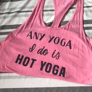 Funny saying loose racerback tank